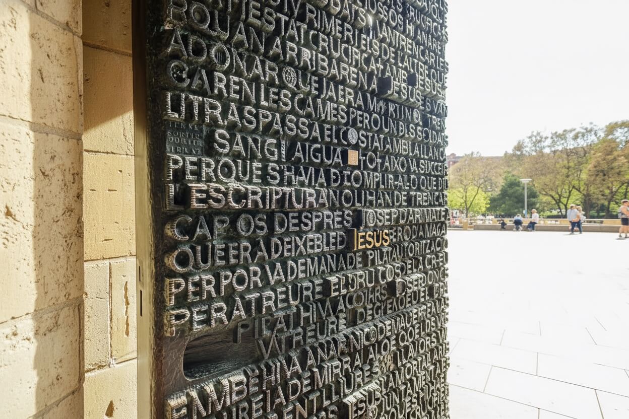 Domande Sagrada Familia porta della Passione
